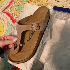 Women’s Birkenstock.